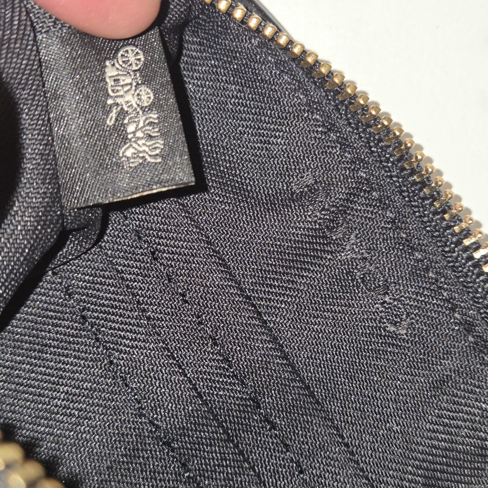 Coach Black Floral Wristlet - Picture 6 of 6